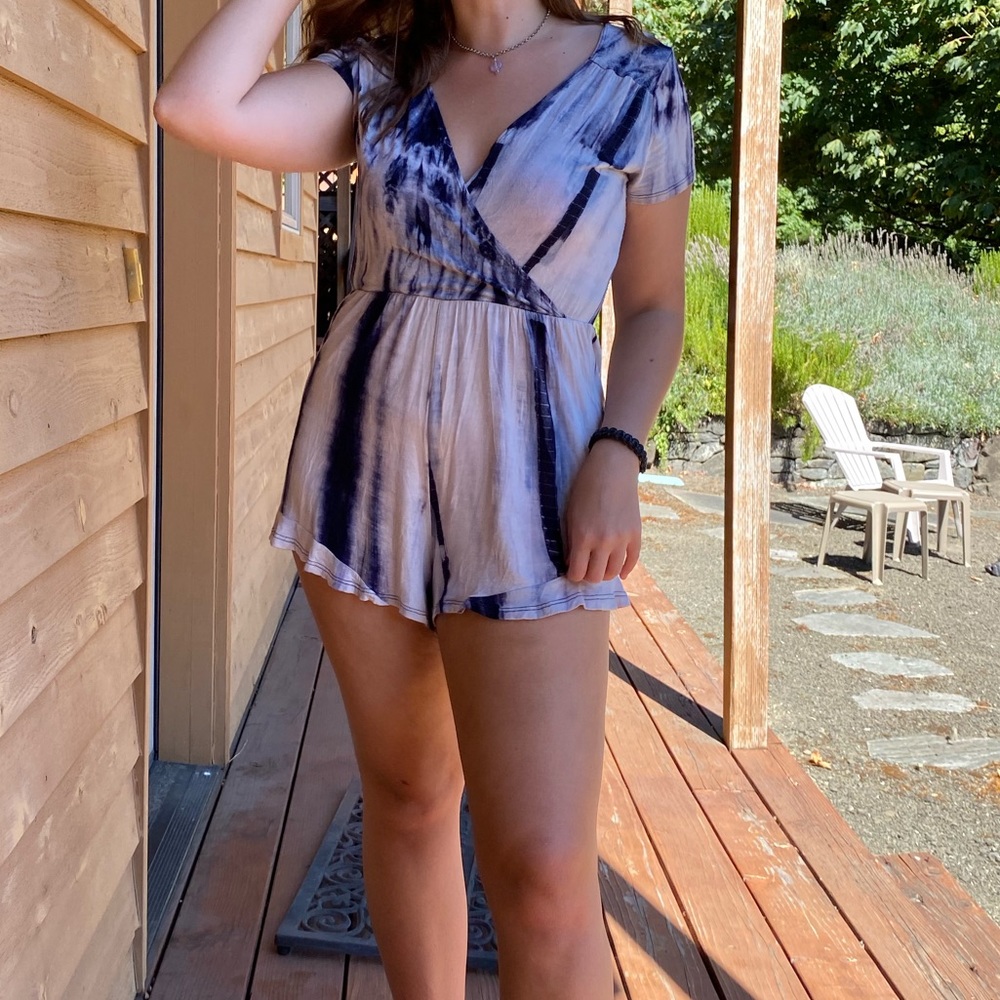Tie dye romper